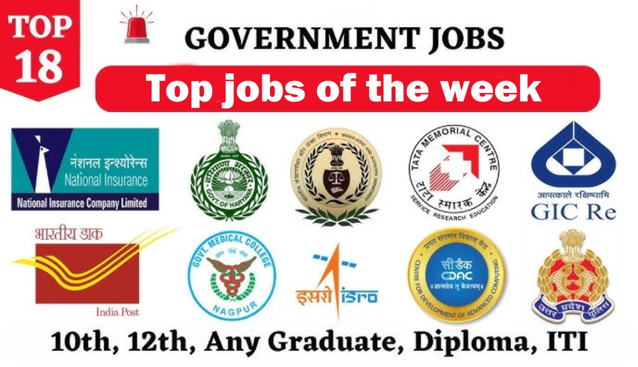 Top jobs of the week