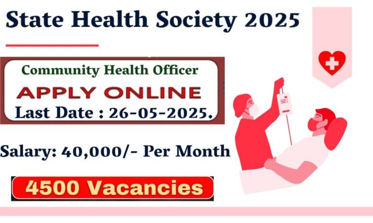 SHS CHO भर्ती 2025