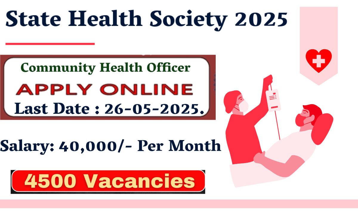 SHS CHO भर्ती 2025