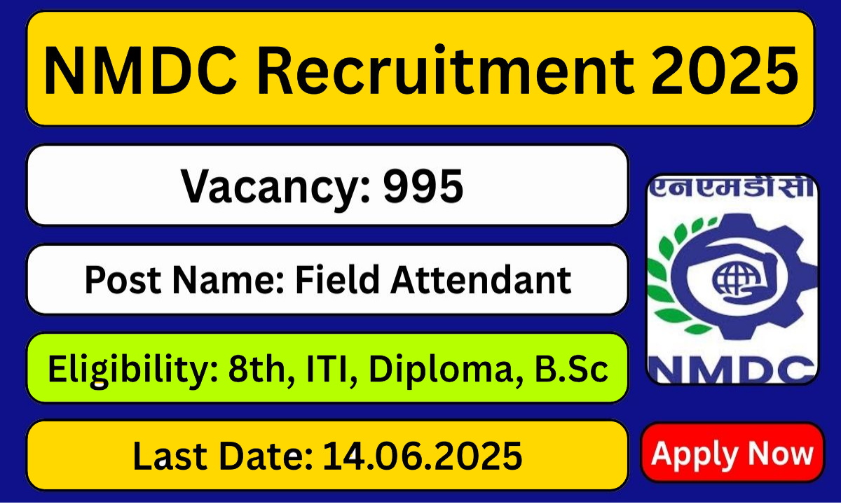 NMDC Recruitment 2025