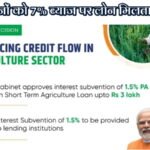 Farmers to Continue Receiving Loans at 7% Interest