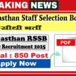 RSSB Recruitment 2025